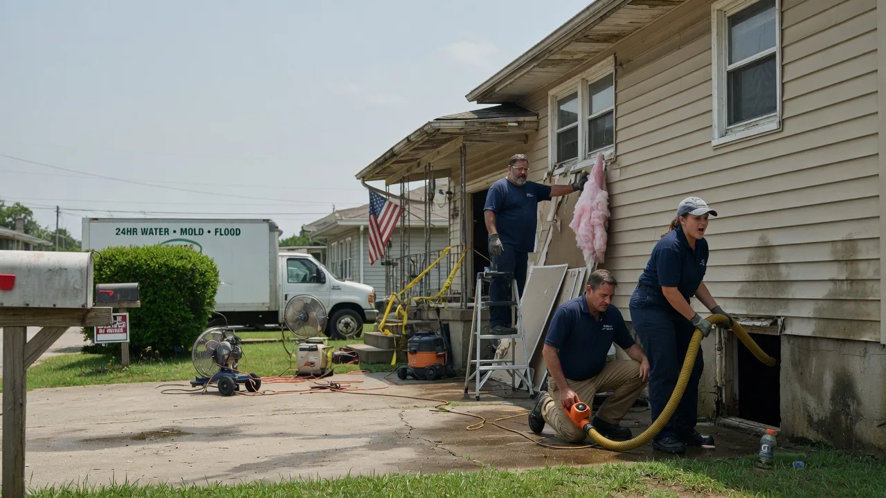 Water Damage Repair in Piqua, KS near me